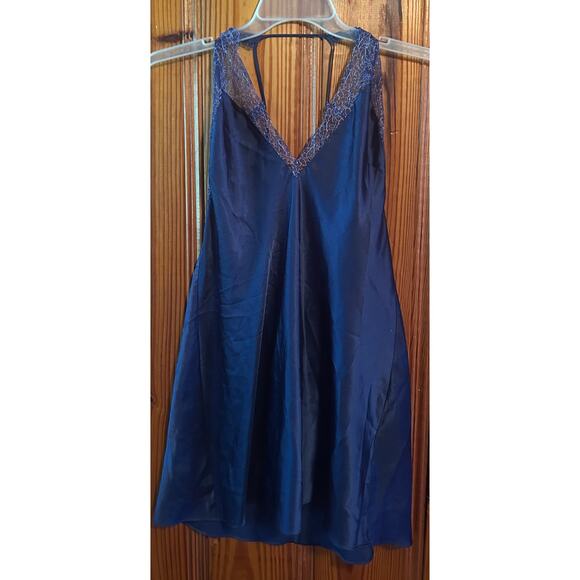Victoria's Secret Other - Victoria’s Secret navy blue nightgown size large